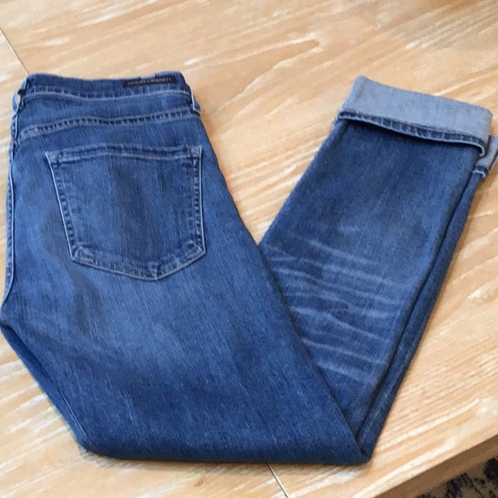 Citizens of Humanity cuffed cropped jeans 25